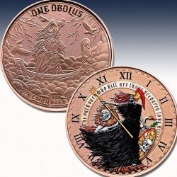 1 x 100 Gramm Copper Round USA "Una &...