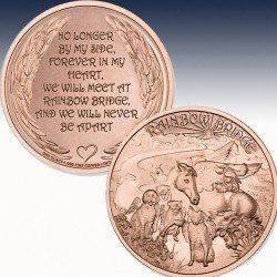 1 x 1 oz Copper Round Intaglio Mint...