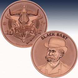 1 x 1 oz Copper Round Intaglio Mint...