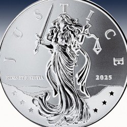 1 x 1 Oz Silbermünze 1$ Niue...