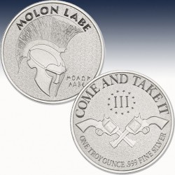 1 x 1 Oz Silver Round Intaglio Mint...