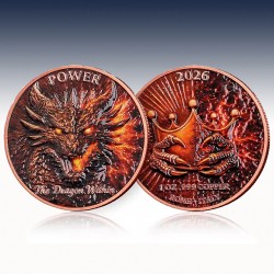 1 x 1 oz Copper Round Private Mint...