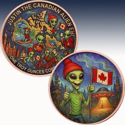 1 x 1 oz Copper Round Private Mint...