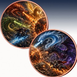 2 x 1 oz Copper Round Private Mint...