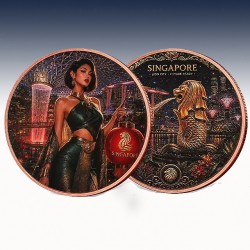 1 x 1 oz Copper Round Private Mint...