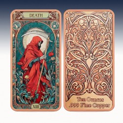 1 x 10 Oz Copper Bar Private Mint...