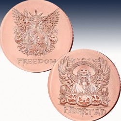 1 x 1 oz Copper Round Private Mint...