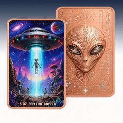 1 x 5 Oz Copper Bar Private Mint...