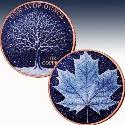 1 x 1 oz Copper Round Private Mint...