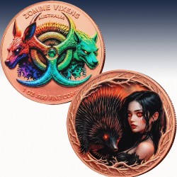 1 x 1 oz Copper Round Private Mint...