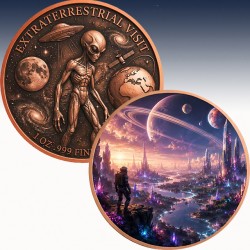 1 x 1 oz Copper Round Private Mint...