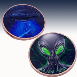 1 x 5 Oz Copper Round Private Mint...