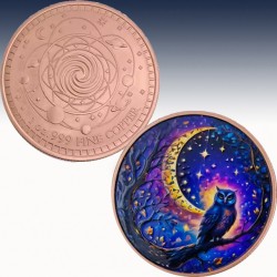 1 x 1 oz Copper Round Private Mint...