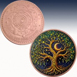 1 x 1 oz Copper Round Private Mint...