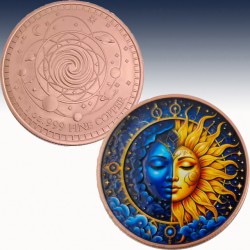 1 x 1 oz Copper Round Private Mint...