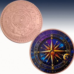 1 x 1 oz Copper Round Private Mint...