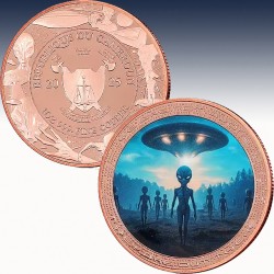 1 x 1 oz Copper Round Private Mint...