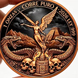 1 x 1 oz Copper Round Private Mint...