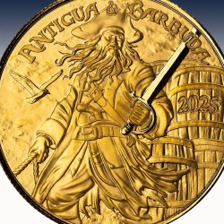1 x 1 oz Goldmünze 10$ Antigua &...