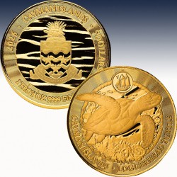1 x 1 oz Goldmünze 5$ Cayman Islands...