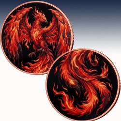 2 x 1 oz Copper Round Private Mint...