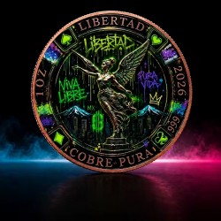1 x 1 oz Copper Round Private Mint...
