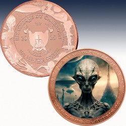 1 x 1 oz Copper Round Private Mint...