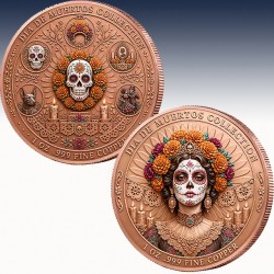 1 x 1 oz Copper Round Private Mint...
