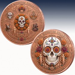 1 x 1 oz Copper Round Private Mint...