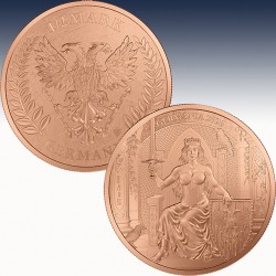 1 x 1/2 oz Copper Round Germania Mint...