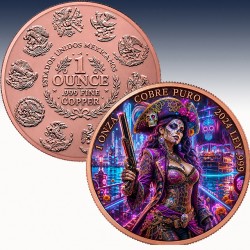 1 x 1 oz Copper Round Private Mint...