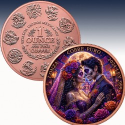 1 x 1 oz Copper Round Private Mint...