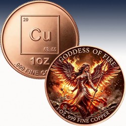 1 x 1 oz Copper Round Private Mint...