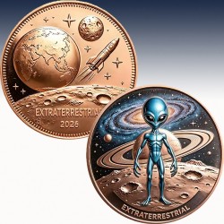 1 x 1 oz Copper Round Private Mint...