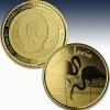 1 x 1 oz Goldmünze 10$ St. Lucia "Flamingo 2019" -PL-in Certi-Lock®