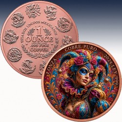1 x 1 oz Copper Round Private Mint...