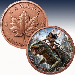 1 x 1 oz Copper Round Private Mint...
