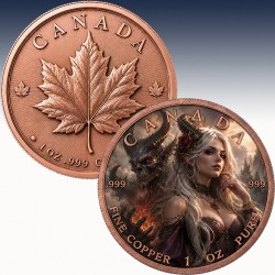 1 x 1 oz Copper Round Private Mint...