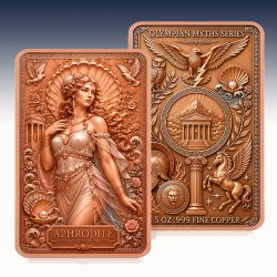 1 x 5 Oz Copper Round Private Mint...