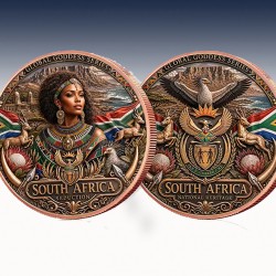 1 x 1 oz Copper Round Private Mint...