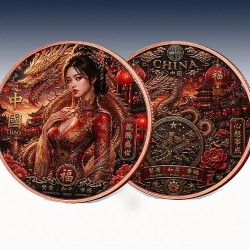 1 x 1 oz Copper Round Private Mint...