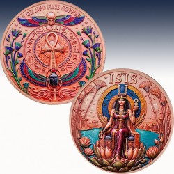 1 x 5 Oz Copper Round Private Mint...