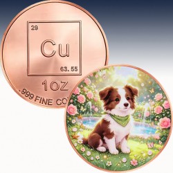 1 x 1 oz Copper Round Private Mint...