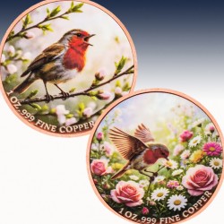 1 x 1 oz Copper Round Private Mint...