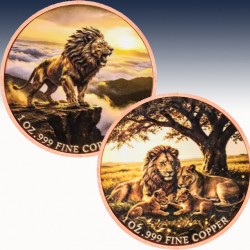 1 x 1 oz Copper Round Private Mint...