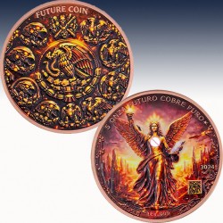 1 x 5 Oz Copper Round Private Mint...