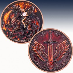 1 x 5 Oz Copper Round Private Mint...