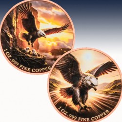 1 x 1 oz Copper Round Private Mint...
