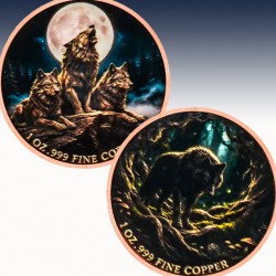 1 x 1 oz Copper Round Private Mint...