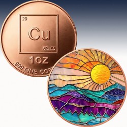1 x 1 oz Copper Round Private Mint...